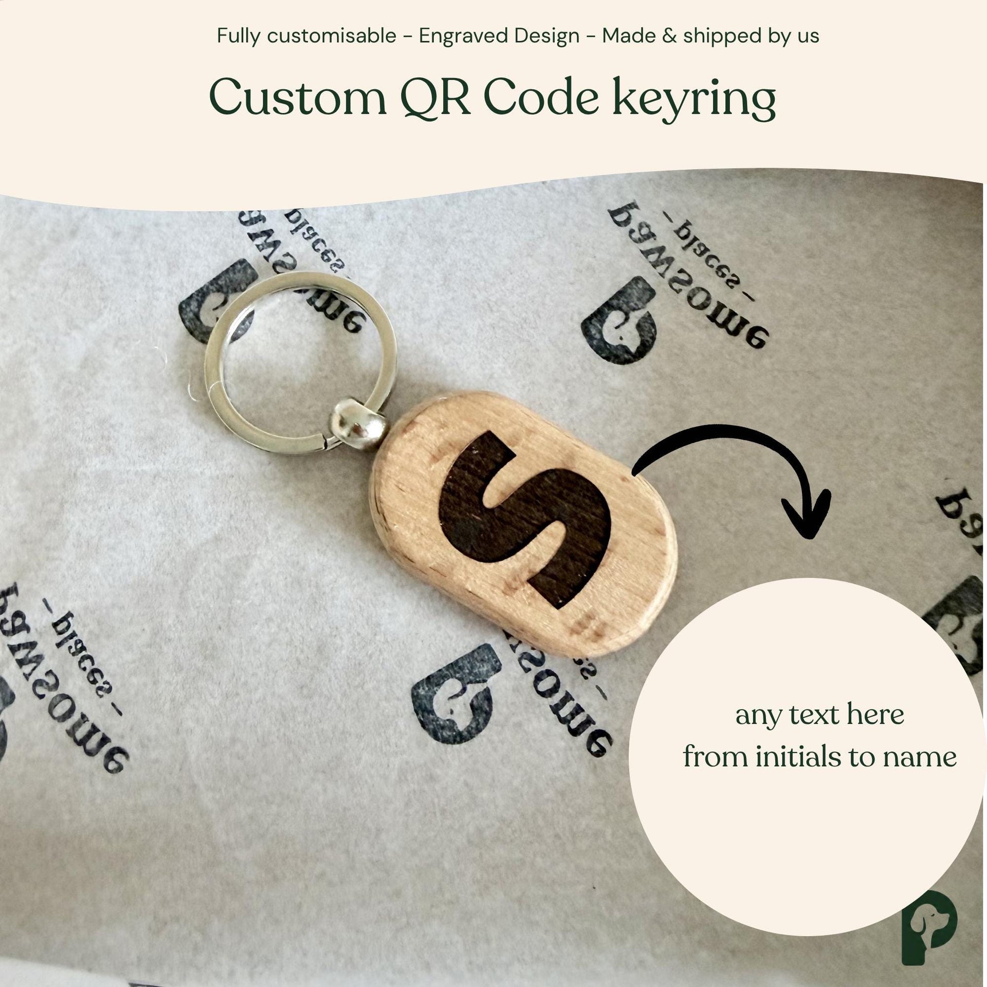 personalised-qr-code-keyring-unique-custom-keychain